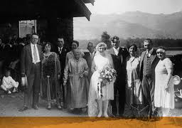 Wedding 1926 Tucker Farm Center